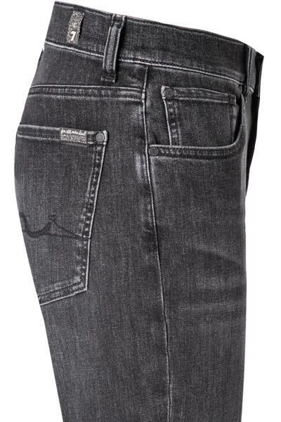 7 for all mankind Jeans Slimmy schwarz JSMSR730WA Baumwoll-Stretch 4 7 for all mankind Jeans Slimmy schwarz JSMSR730WA Baumwoll-Stretch – Bild 4