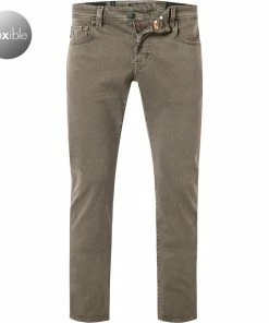 tramarossa 21UB51407/MICHELANGELO SLIM/G125/0299 Jeans Michelangelo, Slim Fit, Baumwoll-Super Stretch, Khaki