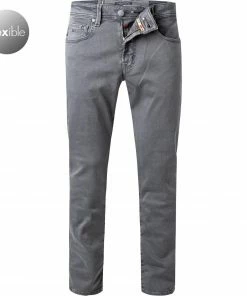 tramarossa 21UB51407/MICHELANGELO SLIM/G125/0785 Jeans Michelangelo, Slim Fit, Baumwoll-Super Stretch, Stahlgrau