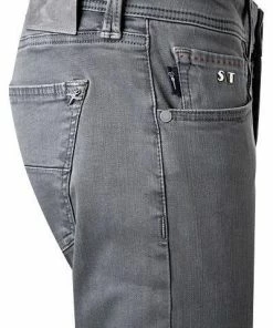 tramarossa 21UB51407/MICHELANGELO SLIM/G125/0785 Jeans Michelangelo, Slim Fit, Baumwoll-Super Stretch, Stahlgrau -jeansniedrigerpreis 359830 norm3