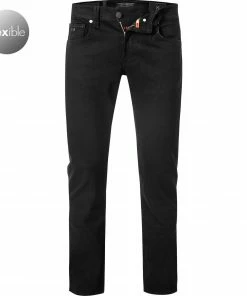 tramarossa 21UB51407/MICHELANGELO SLIM/D317/1MOON Jeans Michelangelo, Slim Fit, Baumwoll-Super Stretch 1 Mese, Schwarz