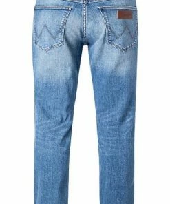 Wrangler Jeans Greensboro blue fever W15QQ8R Regular Straight, Baumwoll-Stretch 14,5oz, Blau -jeansniedrigerpreis 361094 norm2