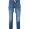 Wrangler Jeans Greensboro Hard Edge W15QJX246 Regular Straight, Baumwoll-Stretch 14,75oz, Denimblau