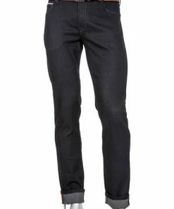 Alberto Bike Alberto Regular Fit Bike-B 57182492/899 Jeans Bike, Baumwoll-Stretch wasserabweisend 10oz, Nachtblau, Navy