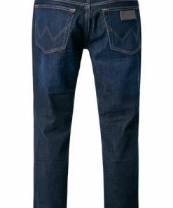 Wrangler Jeans Texas Slim Lucky Star W12SAO990 Slim Fit, Baumwoll-Stretch, Dunkelblau -jeansniedrigerpreis 361562 norm2