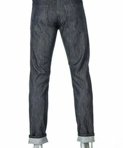 Alberto Tapered Fit Slipe Japan Denim 69471368/899 Jeans Slipe, Baumwoll-Stretch 11oz, Dunkelblau, Navy -jeansniedrigerpreis 362032 norm3