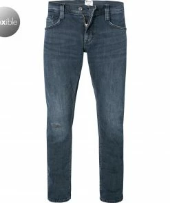 MUSTANG Jeans 1011299/5000/784 Jeans Oregon, Slim Fit, Baumwoll-Stretch, Dunkelblau