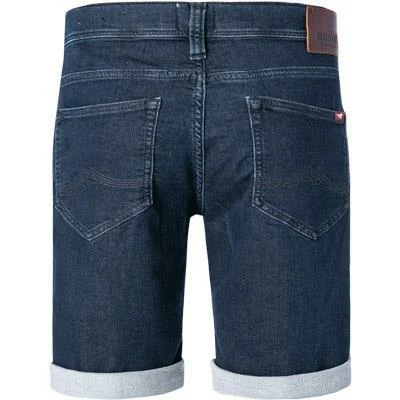 MUSTANG Shorts 1010873/5000/880 Jeansshorts, Regular Fit, Baumwoll-Stretch, Blau, Dunkelblau 3 MUSTANG Shorts 1010873/5000/880 Jeansshorts, Regular Fit, Baumwoll-Stretch, Blau, Dunkelblau – Bild 3