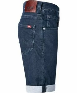 MUSTANG Shorts 1010873/5000/880 Jeansshorts, Regular Fit, Baumwoll-Stretch, Blau, Dunkelblau 7 MUSTANG Shorts 1010873/5000/880 Jeansshorts, Regular Fit, Baumwoll-Stretch, Blau, Dunkelblau -jeansniedrigerpreis 362781 norm3