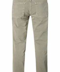 camel active Jeans 488885/5951/20 Slim Fit, Baumwoll-Stretch, Olivgrün -jeansniedrigerpreis 362860 norm2