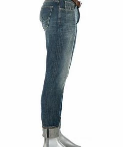Alberto Tapered Fit Slipe Japan Denim 69491368/848 Jeans Slipe, Baumwolle 11,5oz, Blau -jeansniedrigerpreis 363815 norm2