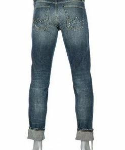 Alberto Tapered Fit Slipe Japan Denim 69491368/848 Jeans Slipe, Baumwolle 11,5oz, Blau -jeansniedrigerpreis 363815 norm3