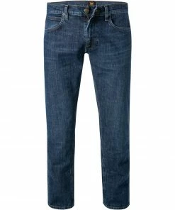 Lee Daren Zip Fly dark bluegrass L707KNUK Jeans Daren, Regular Fit, Baumwoll-Stretch, Blau