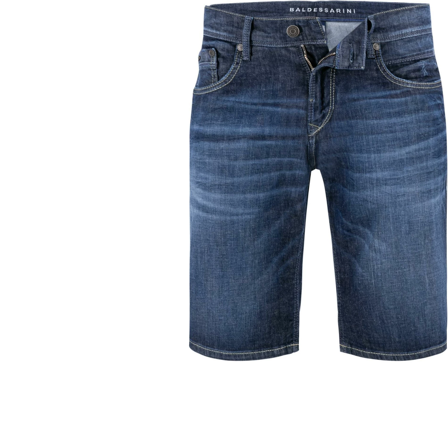 BALDESSARINI Shorts B1 16916.1273/6825 Jeansshorts, Regular Fit, Baumwoll-Stretch 8oz, Blau 1 BALDESSARINI Shorts B1 16916.1273/6825 Jeansshorts, Regular Fit, Baumwoll-Stretch 8oz, Blau
