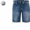 Daniel Hechter Bermudas 25655/111354/660 Jeansshorts, Straight Fit, Baumwoll-Stretch 10,75oz, Royalblau