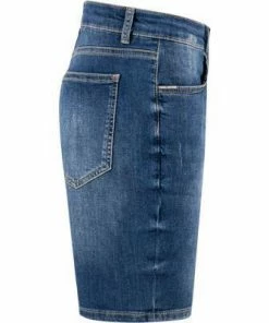 Daniel Hechter Bermudas 25655/111354/660 Jeansshorts, Straight Fit, Baumwoll-Stretch 10,75oz, Royalblau -jeansniedrigerpreis 364651 norm3
