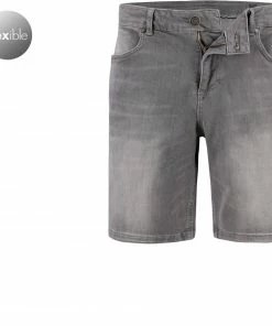 Daniel Hechter Bermudas 25655/111355/920 Jeansshorts, Straight Fit, Baumwoll-Stretch 10,25oz, Grau