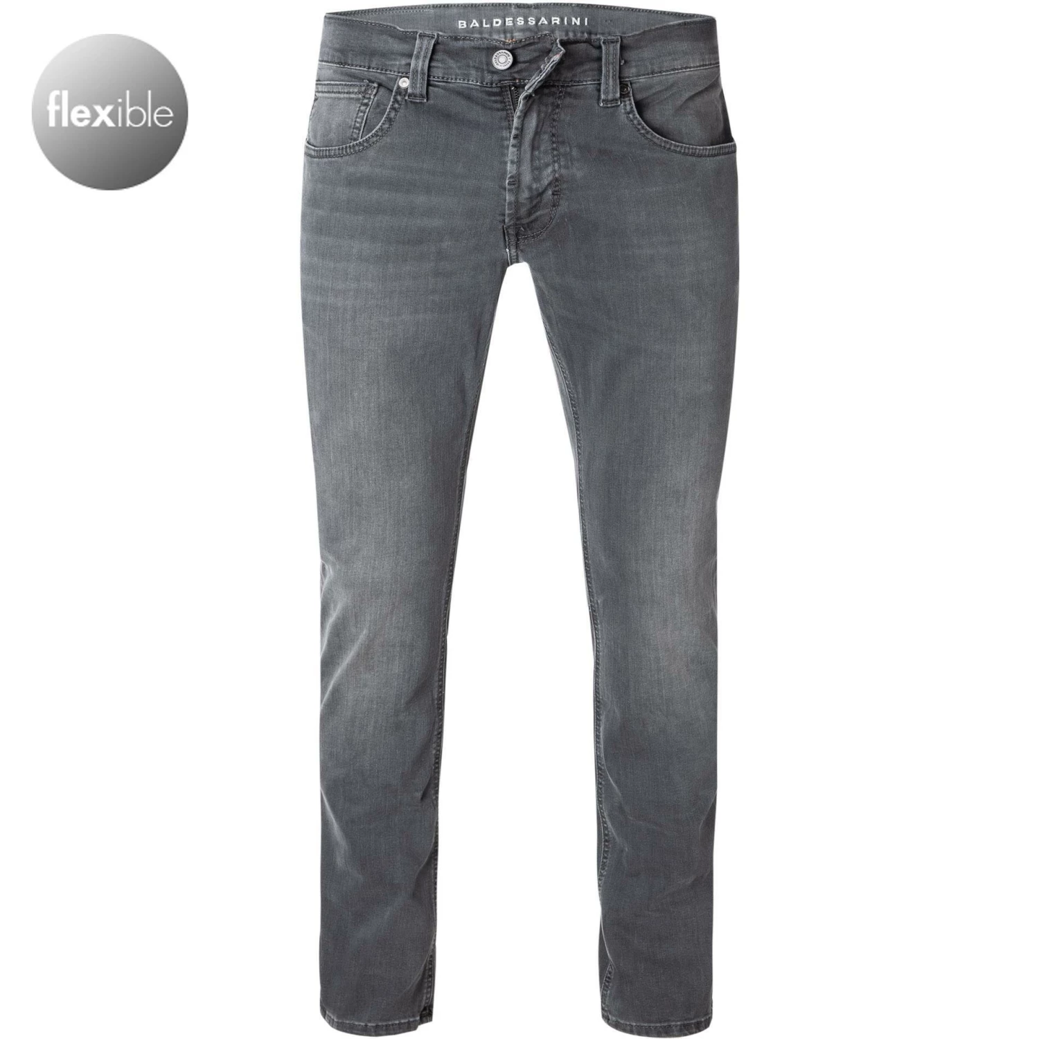 BALDESSARINI Jeans grau B1 16511.1292/9834 Slim Fit, Baumwoll-Stretch 9oz 1 BALDESSARINI Jeans grau B1 16511.1292/9834 Slim Fit, Baumwoll-Stretch 9oz