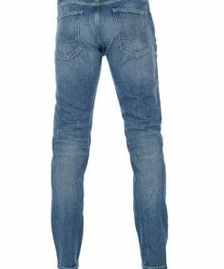 Alberto Tapered Fit Robin Organic 39771381/885 Jeans Robin, Bio Baumwoll-Stretch 10oz, Dunkelblau -jeansniedrigerpreis 365868 norm3