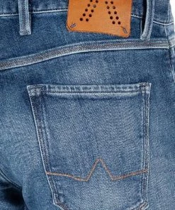 Alberto Tapered Fit Robin Organic 39771381/885 Jeans Robin, Bio Baumwoll-Stretch 10oz, Dunkelblau -jeansniedrigerpreis 365868 norm6