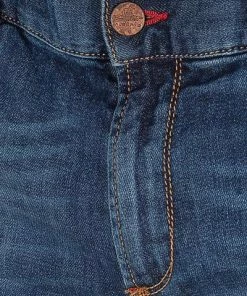 Alberto Tapered Fit Slipe Vintage 68371370/890 Jeans Slipe, Baumwoll-Stretch 9,5oz, Dunkelblau -jeansniedrigerpreis 365880 norm4