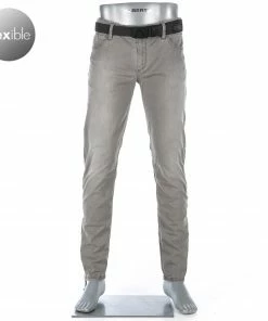 Alberto Tapered Fit Robin Noble Denim 63471361/530 Jeans Robin, Baumwolle T400® 8,5oz, Beige