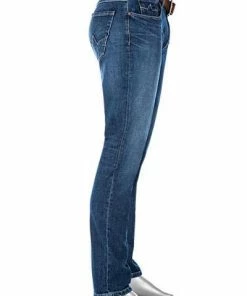 Alberto Tapered Fit Slipe Organic 68371381/885 Jeans Slipe, Bio-Baumwoll-Stretch 11,5oz, Dunkelblau 9 Alberto Tapered Fit Slipe Organic 68371381/885 Jeans Slipe, Bio-Baumwoll-Stretch 11,5oz, Dunkelblau -jeansniedrigerpreis 365928 norm2