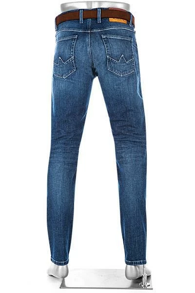 Alberto Tapered Fit Slipe Organic 68371381/885 Jeans Slipe, Bio-Baumwoll-Stretch 11,5oz, Dunkelblau 4 Alberto Tapered Fit Slipe Organic 68371381/885 Jeans Slipe, Bio-Baumwoll-Stretch 11,5oz, Dunkelblau – Bild 4