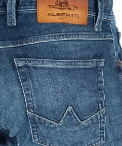 Alberto Tapered Fit Slipe Organic 68371381/885 Jeans Slipe, Bio-Baumwoll-Stretch 11,5oz, Dunkelblau 13 Alberto Tapered Fit Slipe Organic 68371381/885 Jeans Slipe, Bio-Baumwoll-Stretch 11,5oz, Dunkelblau -jeansniedrigerpreis 365928 norm6