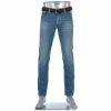 Alberto Regular Fit Pipe DS Lefthand 36371386/825 Jeans Pipe, Baumwoll-Stretch 11oz, Blau , Blau