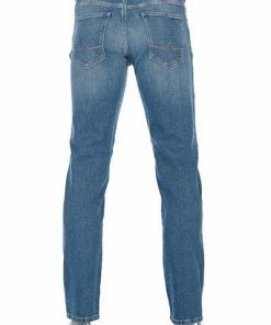 Alberto Regular Fit Pipe DS Lefthand 36371386/825 Jeans Pipe, Baumwoll-Stretch 11oz, Blau , Blau -jeansniedrigerpreis 365931 norm3