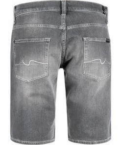 7 for all mankind Shorts mittelgrau JSZ2B070HG Jeansshorts, Regular Fit, Baumwoll-Stretch -jeansniedrigerpreis 365947 norm2