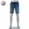Alberto Tapered Fit House-K 61371959/849 Jeansshorts House, Baumwoll-Stretch, Blau