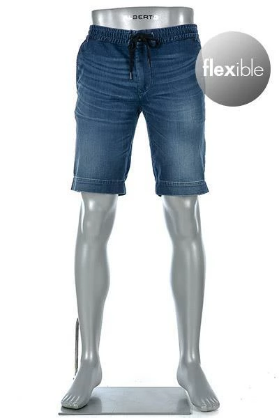 Alberto Tapered Fit House-K 61371959/849 Jeansshorts House, Baumwoll-Stretch, Blau 2 Alberto Tapered Fit House-K 61371959/849 Jeansshorts House, Baumwoll-Stretch, Blau – Bild 2