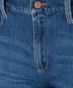 Alberto Tapered Fit Slipe-DS Sustain. 68371379/840 Jeans Slipe, Baumwoll-Stretch 11,5oz, Blau -jeansniedrigerpreis 366076 norm4