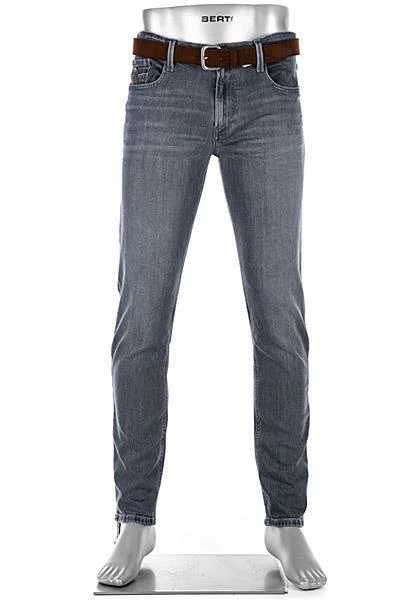 Alberto Tapered Fit Slipe Organic 68371381/985 Jeans Slipe, Bio-Baumwoll-Stretch 11,5oz, Grau 2 Alberto Tapered Fit Slipe Organic 68371381/985 Jeans Slipe, Bio-Baumwoll-Stretch 11,5oz, Grau – Bild 2