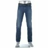 Alberto Regular Fit Pipe DS Lefthand 36371386/875 Jeans Pipe, Baumwoll-Stretch 11oz, Dunkelblau , Dunkelblau