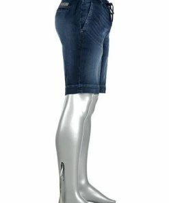 Alberto Tapered Fit House-K 61371959/880 Jeansshorts House, Baumwoll-Stretch, Indigo -jeansniedrigerpreis 366796 norm2