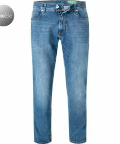 Pierre Cardin Jeans Lyon 03411/000/08859/03 Tapered Fit, Baumwolle T400® mittelblau, Mittelblau