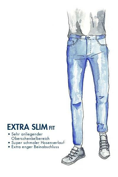 HUGO Jeans 50435540/010 Extra Slim Fit, Baumwoll-Stretch, Anthrazit 5 HUGO Jeans 50435540/010 Extra Slim Fit, Baumwoll-Stretch, Anthrazit – Bild 5