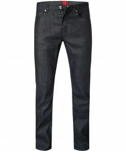 HUGO Jeans 50437758/402 Slim Fit, Baumwoll-Stretch, Dunkelblau