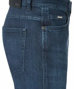 BOSS Jeans Delaware 50438767/415 Slim Fit, Baumwolle T400®, Dunkelblau, Marine -jeansniedrigerpreis 367619 norm3