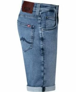 MUSTANG Shorts 1010873/5000/431 Jeansshorts, Regular Fit, Baumwoll-Stretch, Blau -jeansniedrigerpreis 367668 norm3