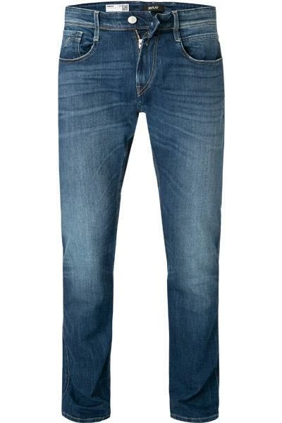 Replay Jeans Anbass M914Y.000.573 810/009 Bio Baumwoll-Stretch 10,5oz, Blau, Indigo 2 Replay Jeans Anbass M914Y.000.573 810/009 Bio Baumwoll-Stretch 10,5oz, Blau, Indigo – Bild 2