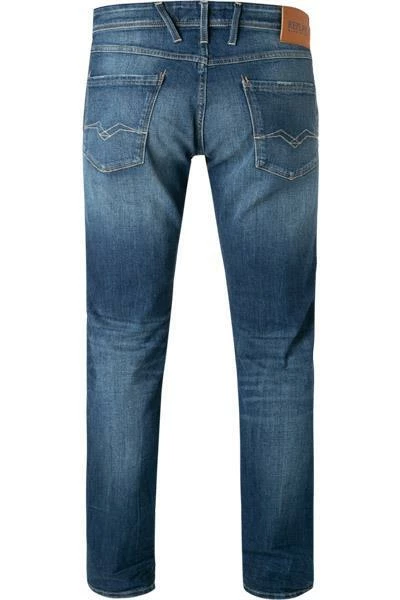 Replay Jeans Anbass M914Y.000.573 810/009 Bio Baumwoll-Stretch 10,5oz, Blau, Indigo 3 Replay Jeans Anbass M914Y.000.573 810/009 Bio Baumwoll-Stretch 10,5oz, Blau, Indigo – Bild 3