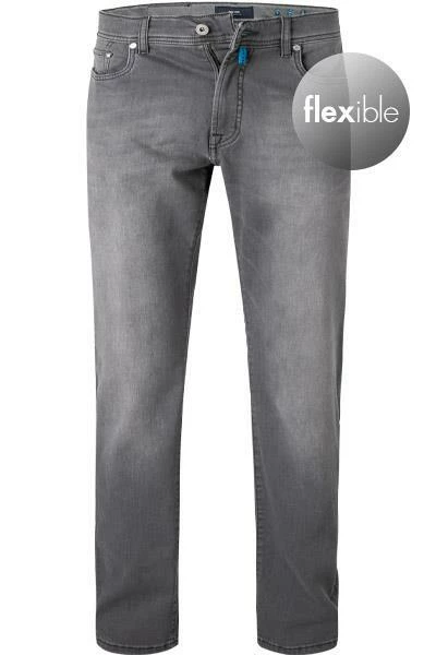 Pierre Cardin Jeans Lyon 30915/000/07716/81 Baumwolle COOLMAX® 9oz, Mittelgrau, Anthrazit 2 Pierre Cardin Jeans Lyon 30915/000/07716/81 Baumwolle COOLMAX® 9oz, Mittelgrau, Anthrazit – Bild 2