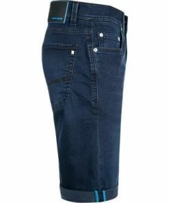 Pierre Cardin Shorts 03452/000/08885/42 Jeansshorts, Baumwolle T400®, Dunkelblau, Indigo -jeansniedrigerpreis 368268 norm3