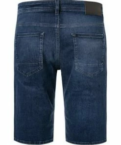 BOSS Jeansshorts Taber 50453282/419 Tapered Fit, Baumwoll-Stretch, Navy -jeansniedrigerpreis 368958 norm2