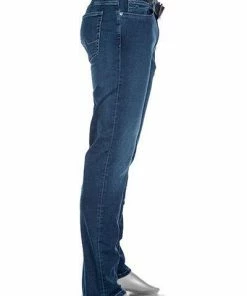 Alberto Regular Fit PIPE-DS premium 68671362/870 Jeans Pipe, Baumwoll-Stretch 8,5oz, Nachtblau , Nachtblau -jeansniedrigerpreis 369095 norm2