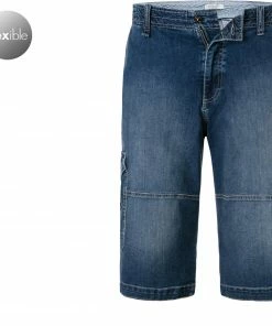 bugatti Shorts 4019D/56691/361 Jeansshorts, Baumwoll-Stretch 11,5oz, Jeansblau